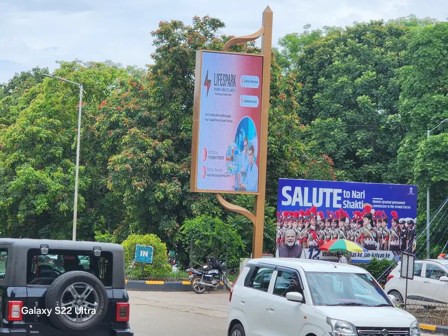 LifeSpark Pharma hoarding at Chandigarh, Chandigarh (UT)