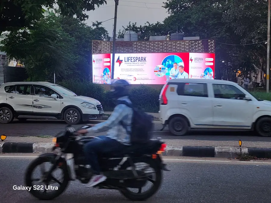 LifeSpark Pharma hoarding at Chandigarh, Chandigarh (UT)