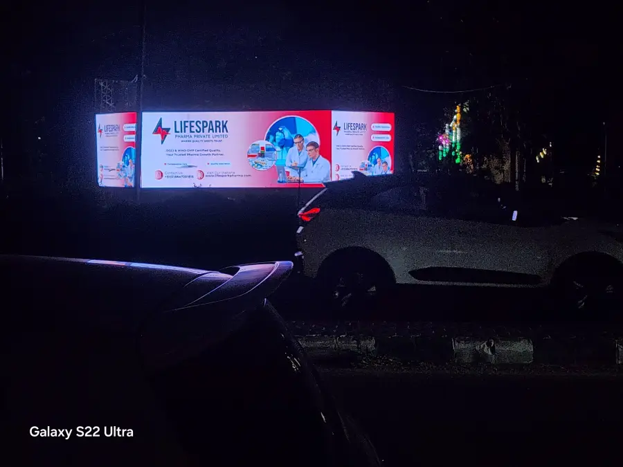 LifeSpark Pharma hoarding at Chandigarh, Chandigarh (UT)