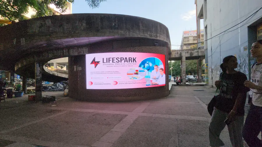 LifeSpark Pharma hoarding at Chandigarh, Chandigarh (UT)