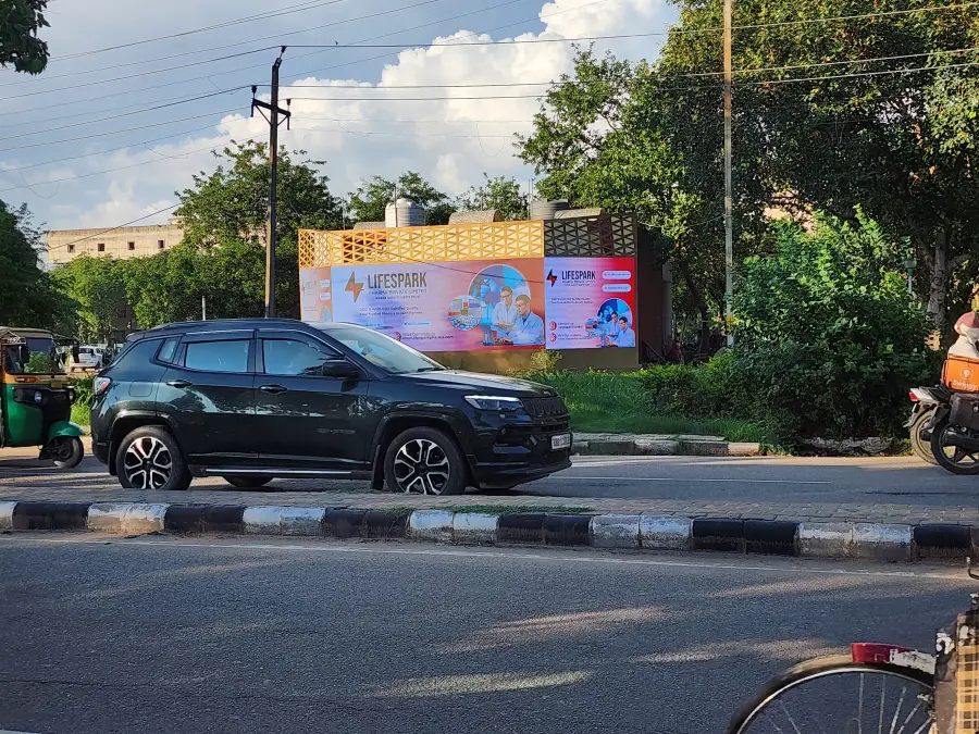 LifeSpark Pharma hoarding at Chandigarh, Chandigarh (UT)