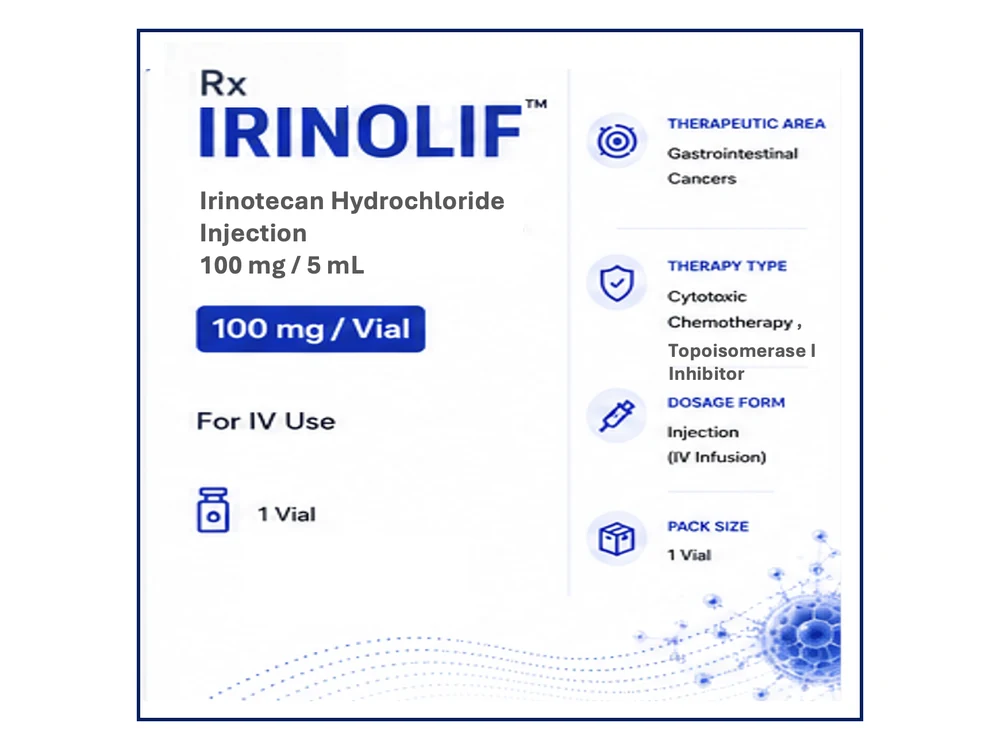 Irinolif 100 mg pack, view 1