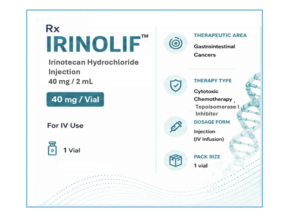 Irinolif 40 mg pack, view 1