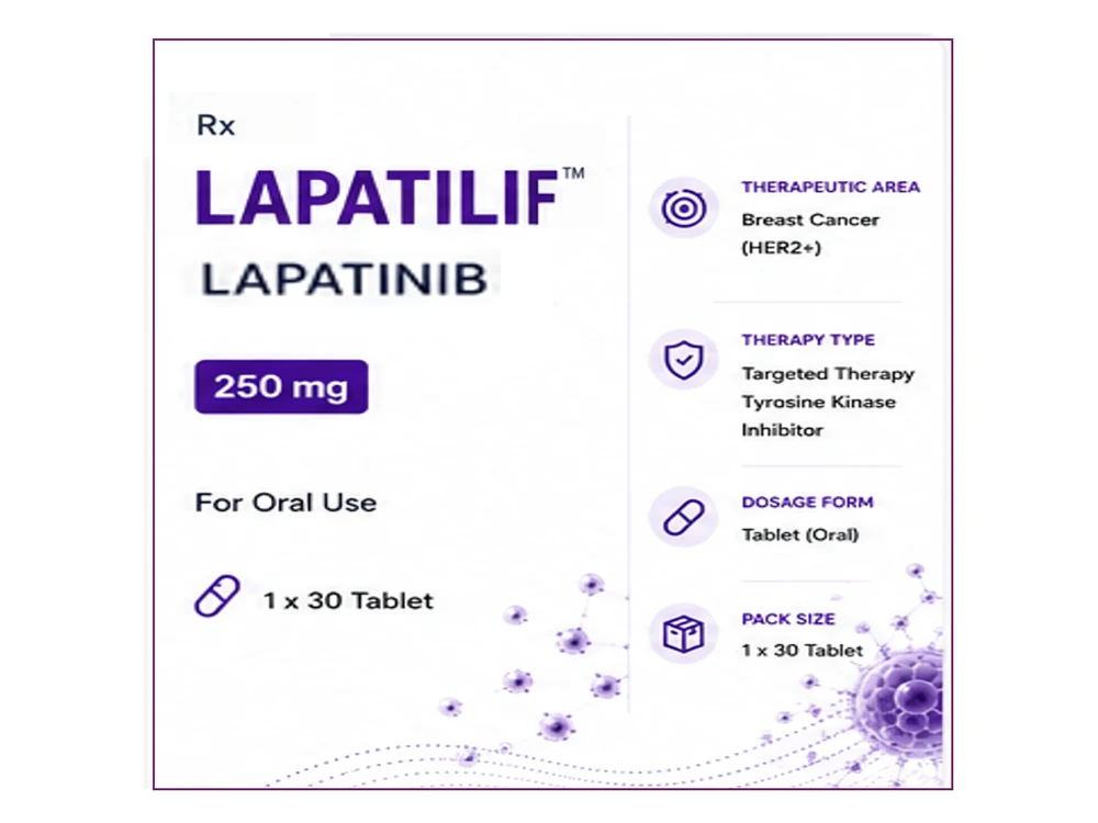 Lapatilif 250 mg pack, view 1