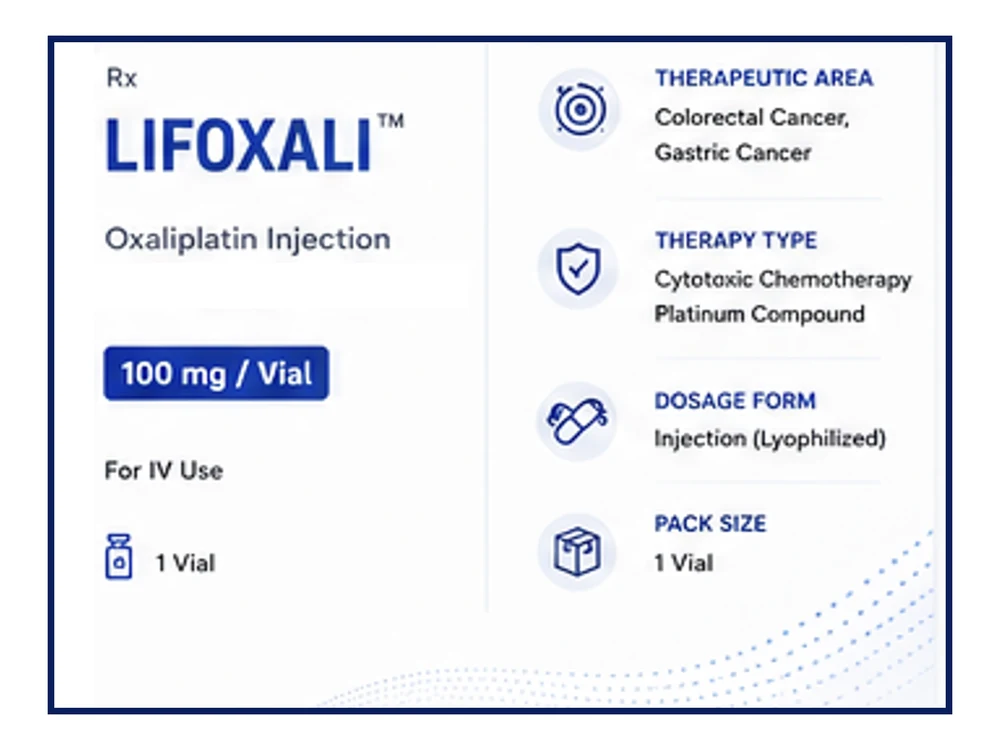 Lifoxali 100 mg pack, view 1