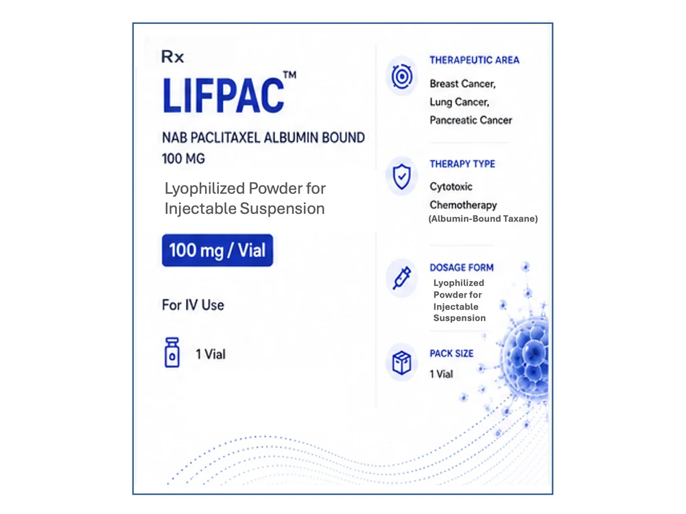 Lifpac 100 mg pack, view 1