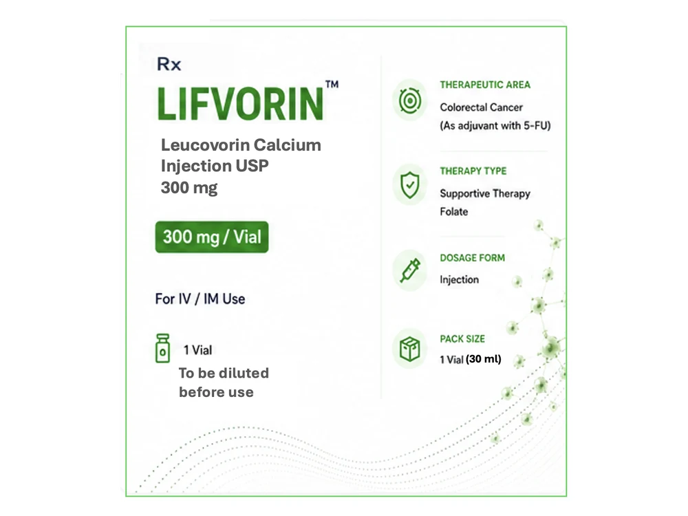 Lifvorin 300 mg pack, view 1